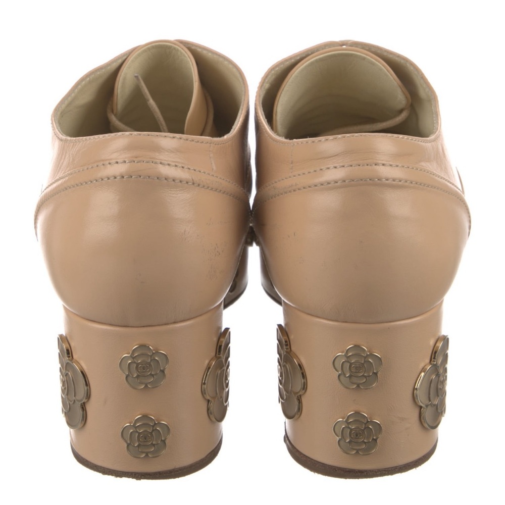 Rare Chanel Cc logo interlocking wedge sneakers - Picture 3 of 5